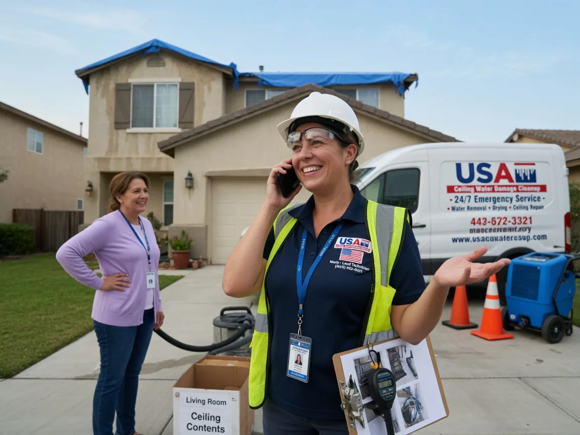 Ceiling Water Damage Restoration Easton, TX FAQs